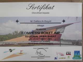 Kompetisi Roket Air Regional Jawa Barat
