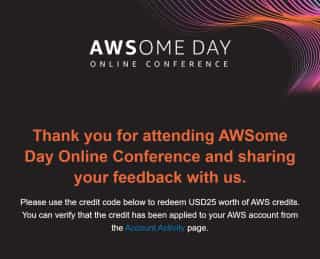 AWSome Day Online Conference
